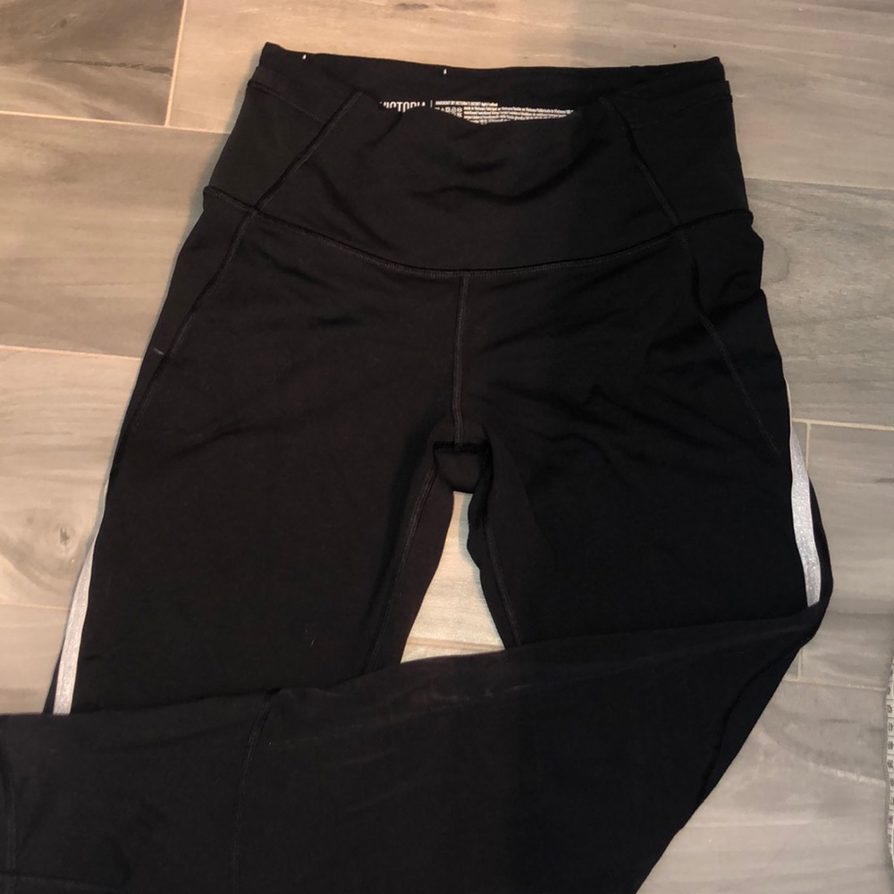 Victoria sport knockout tight - blk, side stripe